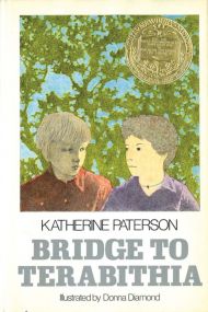 Обложка книги Кэтрин Патерсон "Мост в Терабитию"