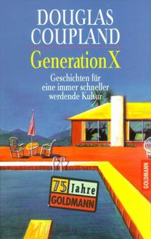 Обложка книги "Поколение Икс" Дугласа Коупленда